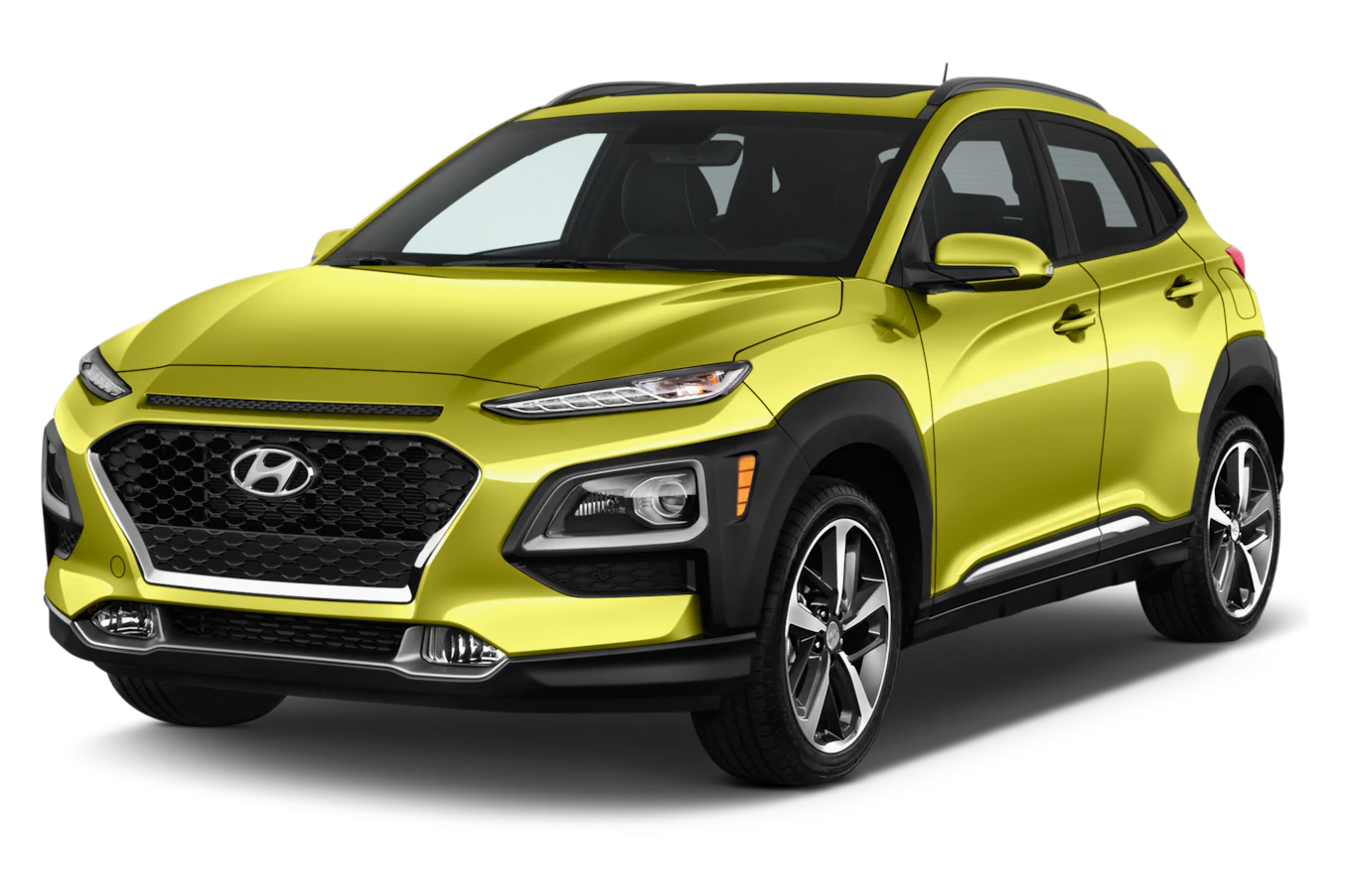 2018 hyundai kona limited suv angular front